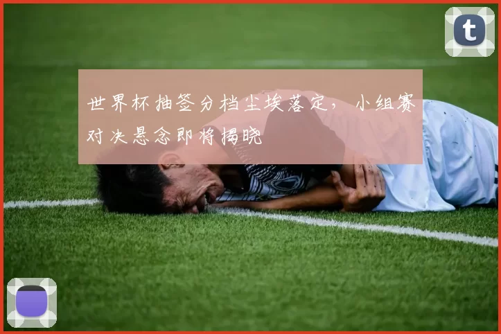 世界杯抽签分档尘埃落定，小组赛对决悬念即将揭晓