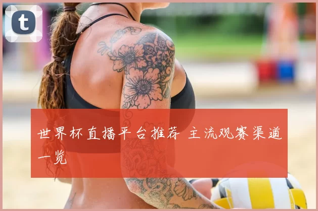 世界杯直播平台推荐 主流观赛渠道一览
